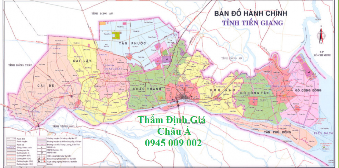 ban-do-cac-huyen-tinh-tien-giang