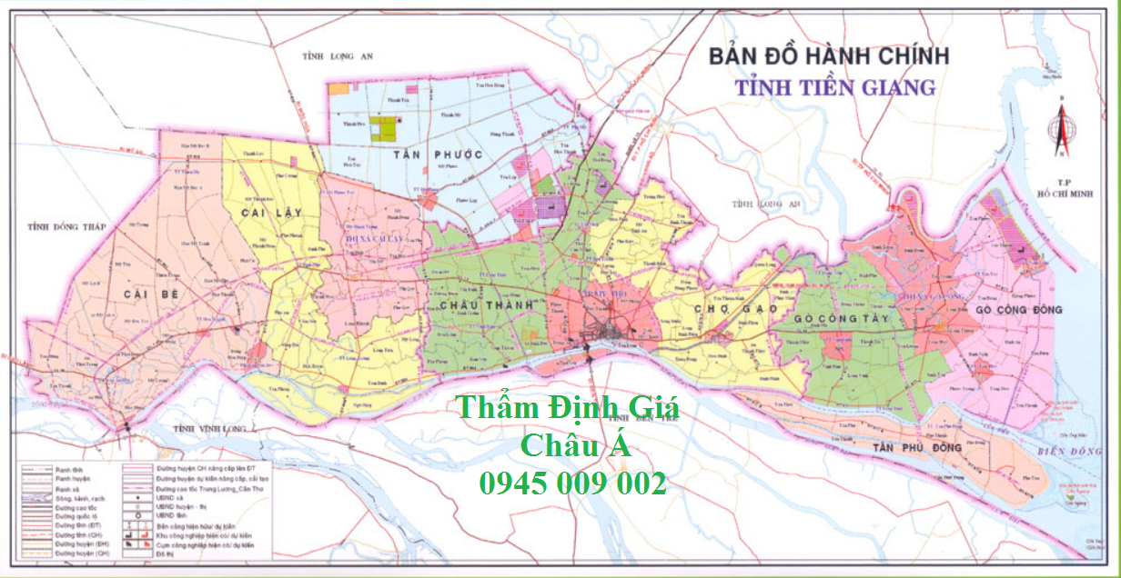 ban-do-cac-huyen-tinh-tien-giang